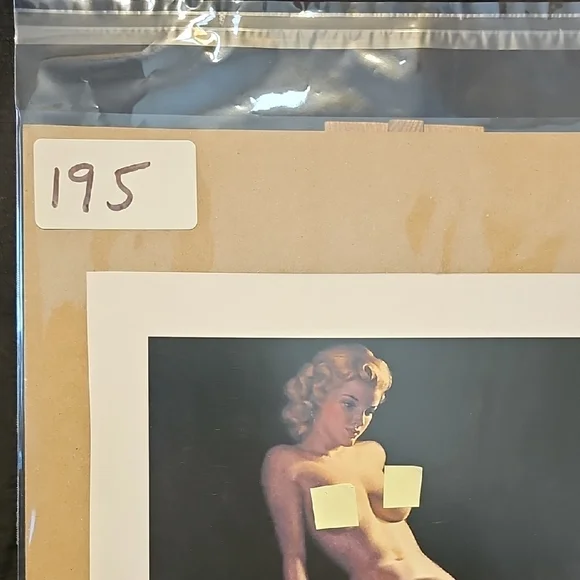 Elegant Pin-Up, Female Form Art Print - Picture 3 of 6